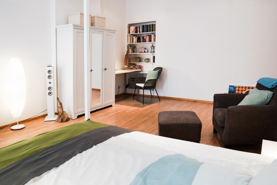 Wohnzimmer Etagenwohnung Berlin Mitte