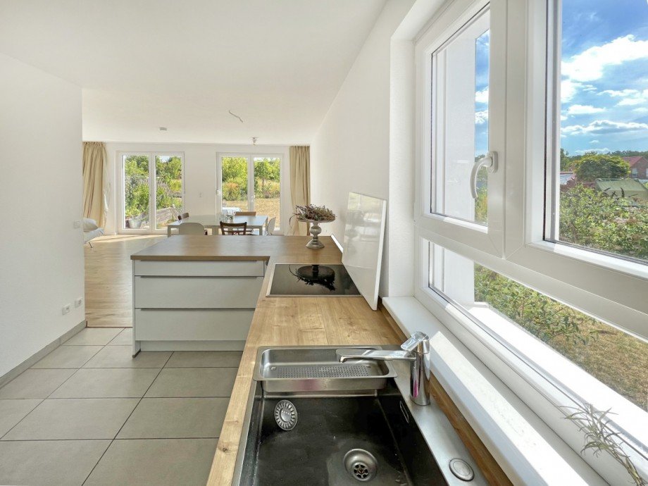 offene K�che Doppelhaush�lfte Potsdam / Golm