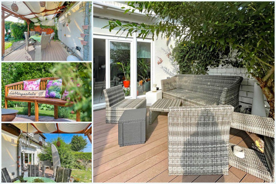 Lieblingspl�tze unter freiem Himmel Doppelhaush�lfte Sch�nefeld