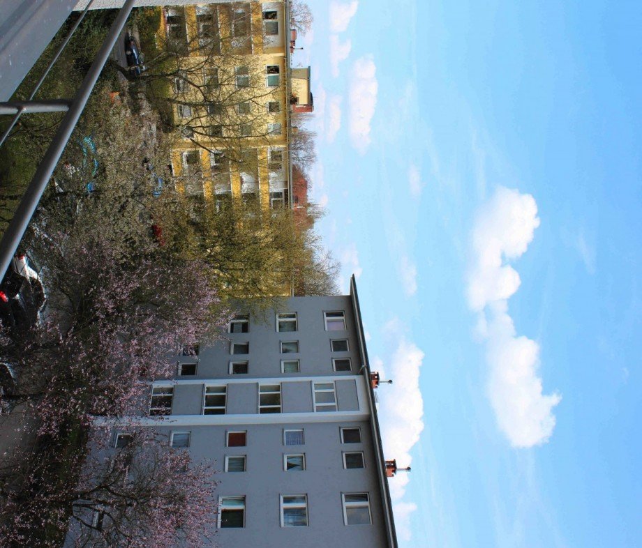 Blick vom Balkon Etagenwohnung Berlin Mitte