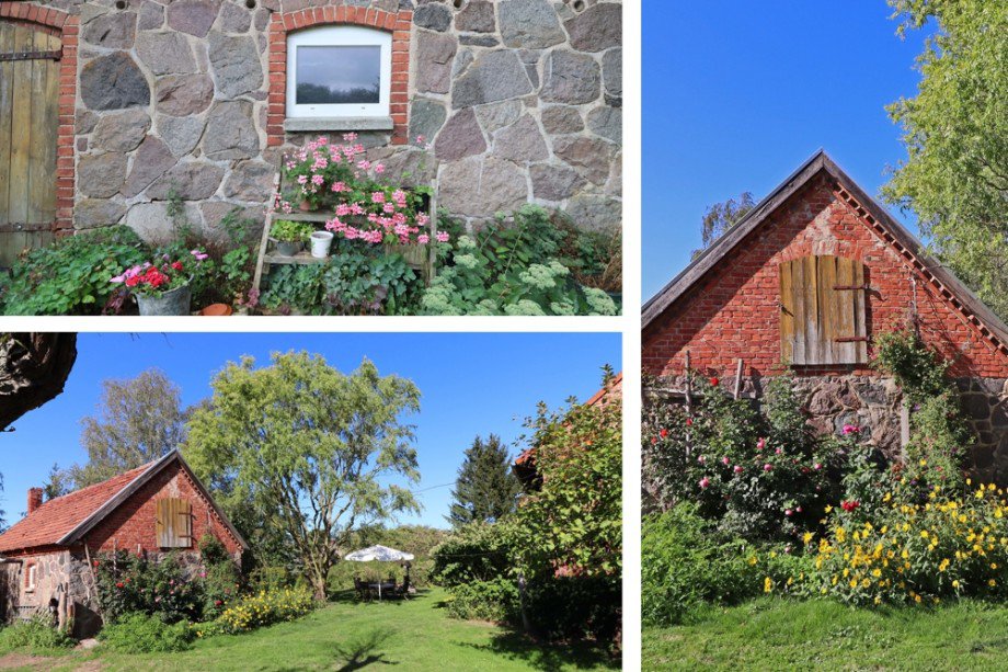 Detail Nebengelass Bauernhaus Vollrathsruhe / Hallalit