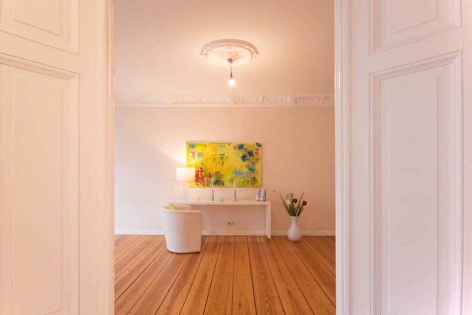 R�ume mit Holzfu�boden Etagenwohnung Berlin Sch�neberg