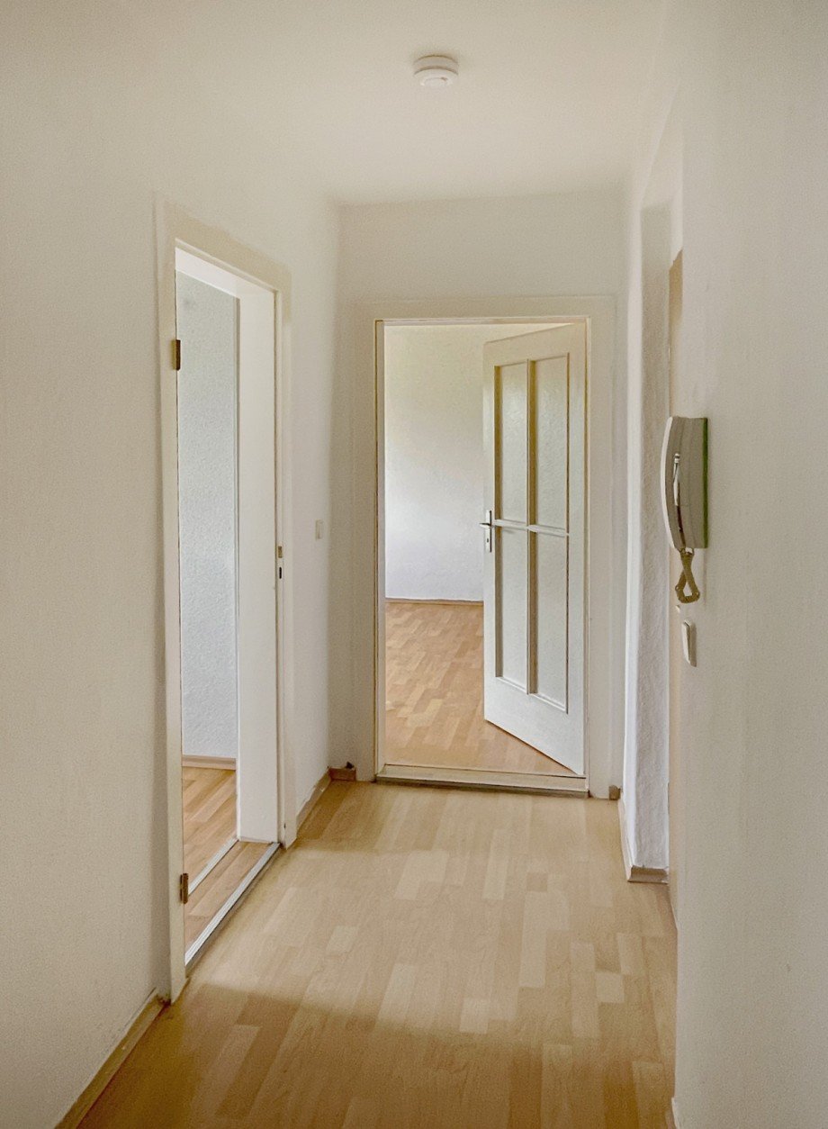Flur -Musterwohnung- Etagenwohnung Ankershagen / Bocksee