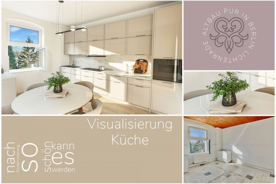 Altbau zum Modernisieren - Beispiel Ausstattung Etagenwohnung Berlin Lichtenrade