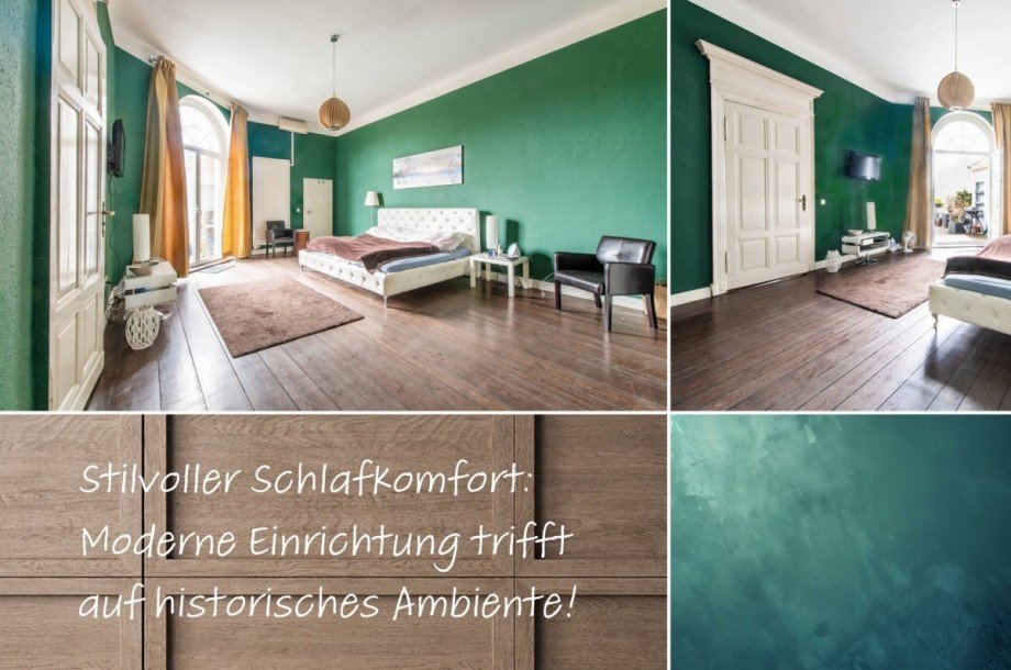 Collage Schlafzimmer Etagenwohnung F�rstenwalde/Spree