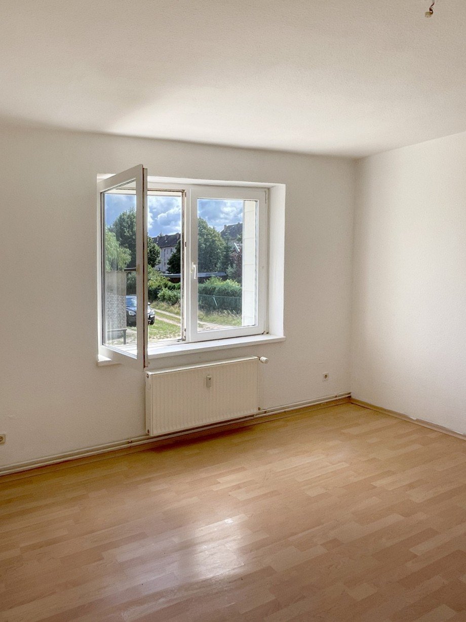 Wohnzimmer -Musterwohnung- Etagenwohnung Ankershagen / Bocksee