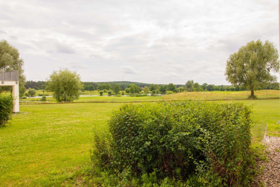 Blick Schlafzimmer Erdgeschosswohnung Mittenwalde OT Motzen