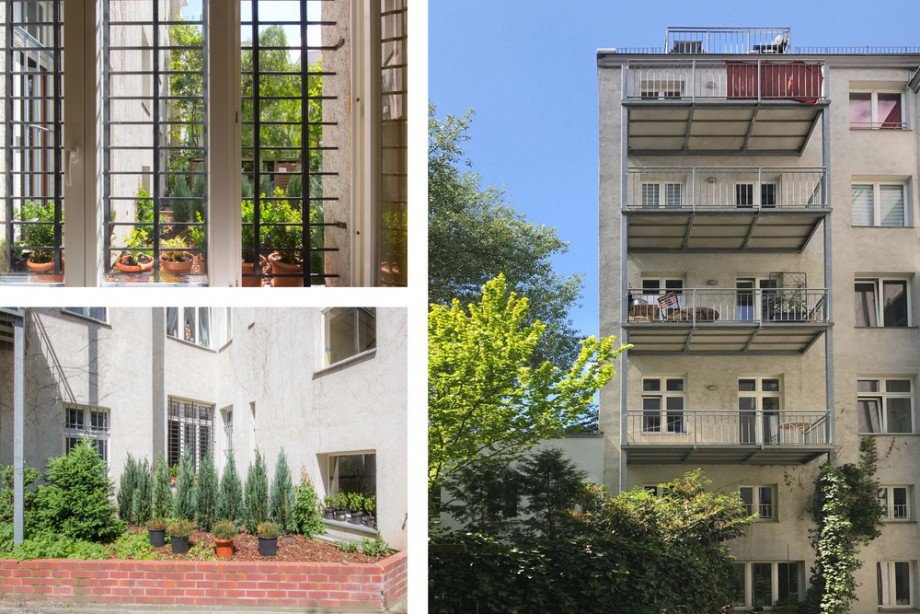 Hofansicht Etagenwohnung Berlin