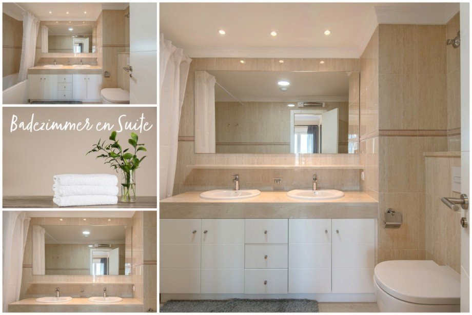 Badezimmer en Suite Penthousewohnung Oliva