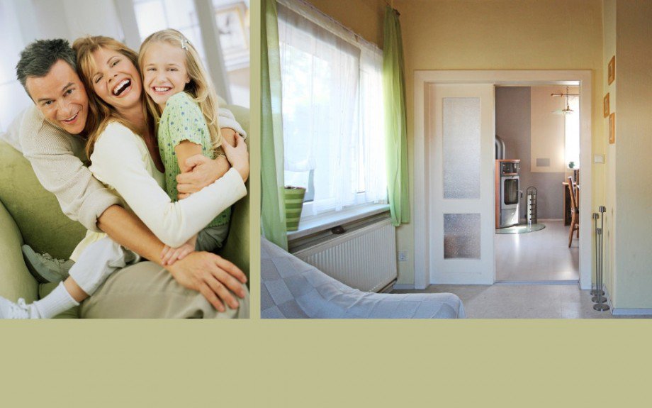 Blick vom Wohnzimmer Einfamilienhaus Blankenfelde-Mahlow