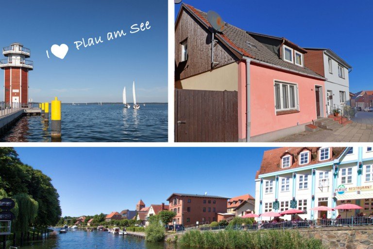 Titel Plau am See Plau am See Reihenhaus **Luftkurort Plau am See** - Wohnhaus zum Sanieren *250 m von der M�ritz-Elde-Wasserstra�e entfernt*