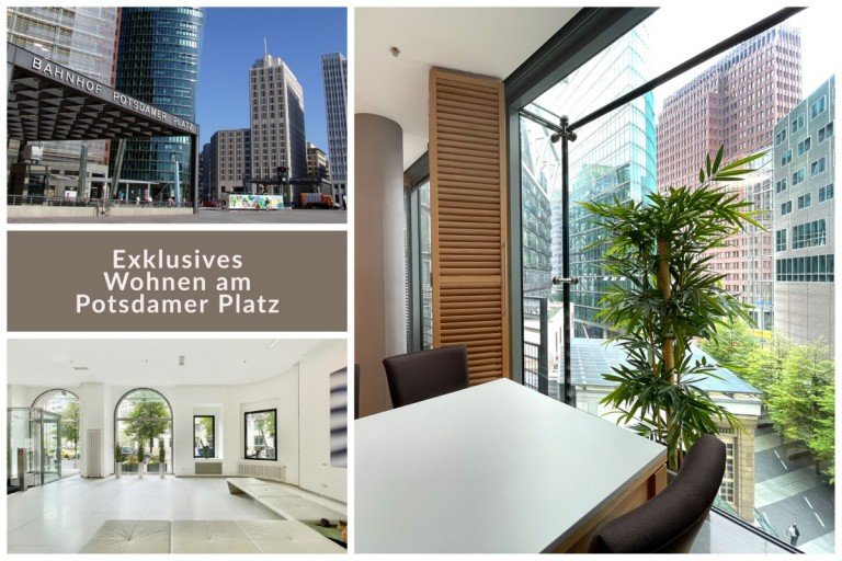 Esplanade Residence Berlin Loft-Studio-Atelier Elegante Citywohnung *4-Sterne-Ausstattung*, direkt am Potsdamer Platz!