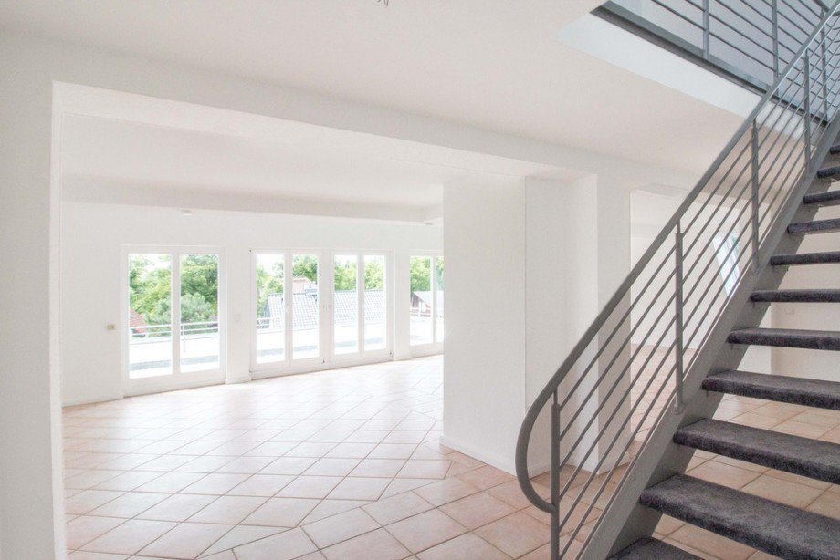 Treppe zur Galerie Maisonettewohnung Berlin