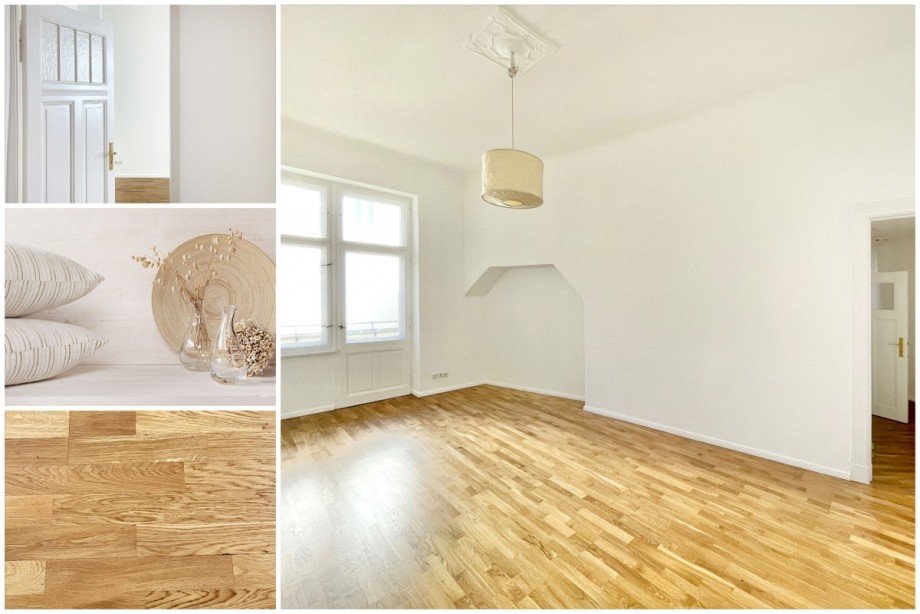 Wohnzimmer, ca. 22 m� Etagenwohnung Berlin