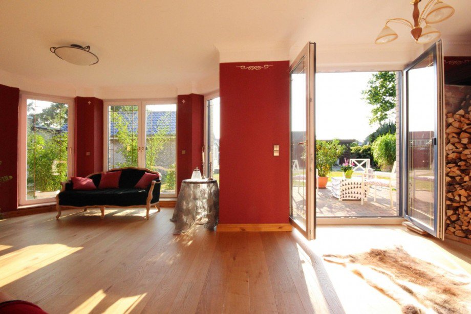 Wohnzimmer mit Terrasse Einfamilienhaus K�nigs Wusterhausen