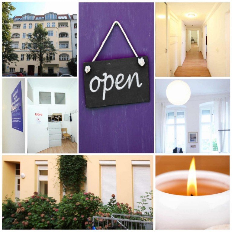 Titel Collage Berlin Sch�neberg B�rofl�che Ladenr�ume nahe Wartburgplatz ! Ideal als Praxis. B�ro oder kleines Caf�***