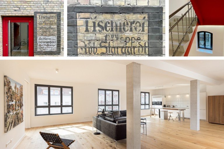 Wohngenuss im Loft Berlin-Mitte Berlin Loft-Studio-Atelier EXKLUSIV. MODERN. HISTORISCH. Wohntraum mit Historie ++ sonniges Loft mit Freiraum im Fabrikgeb�ude ++
