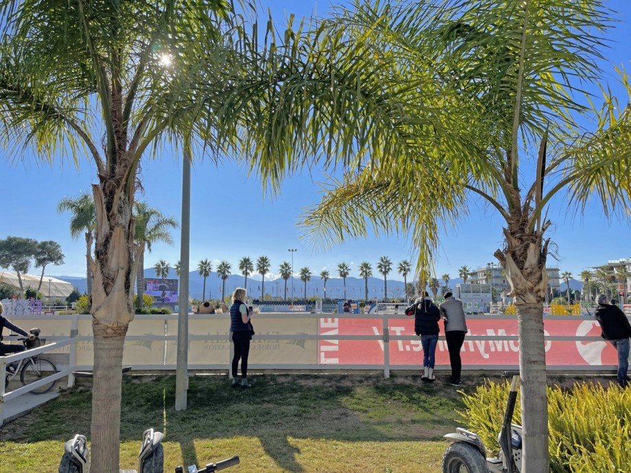 Turnierplatz mit traumhafter Kulisse Erdgeschosswohnung Oliva