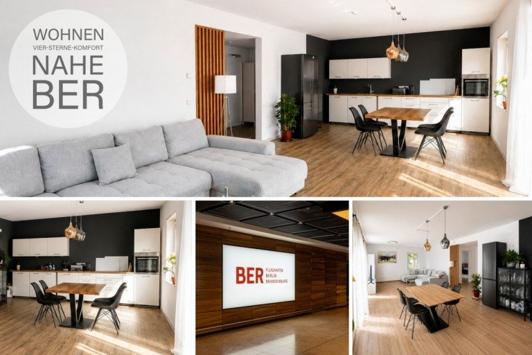 Voll ausgestattet. Einziehen. Wohlf�hlen Mahlow Etagenwohnung ++ Ideal f�r Firmen und Berufspendler ++ m�blierte Wohnung nahe Flughafen BER ++