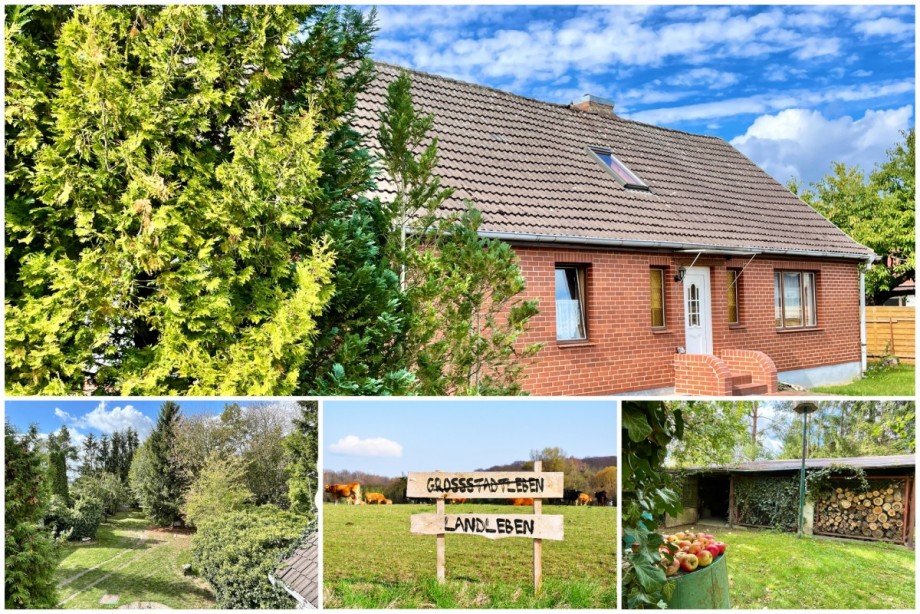 Au�enansicht 2 + Grst. Einfamilienhaus Gro� Pankow