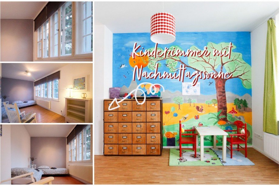Collage Kinderzimmer Villa Berlin