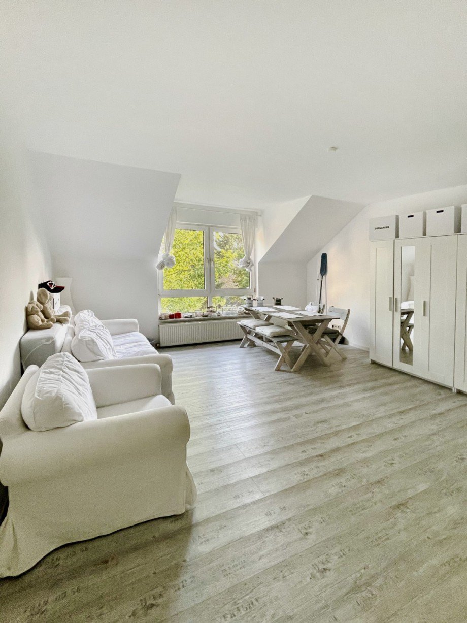 Wohnzimmer Dachgeschosswohnung Berlin