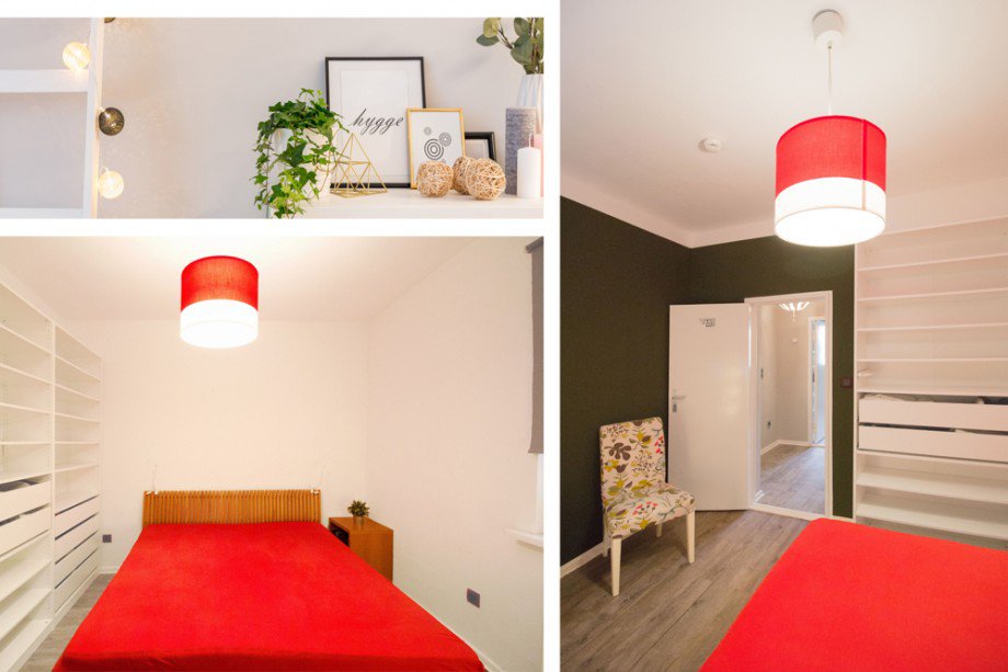 Schlafzimmer 2 Collage Etagenwohnung Berlin Mitte