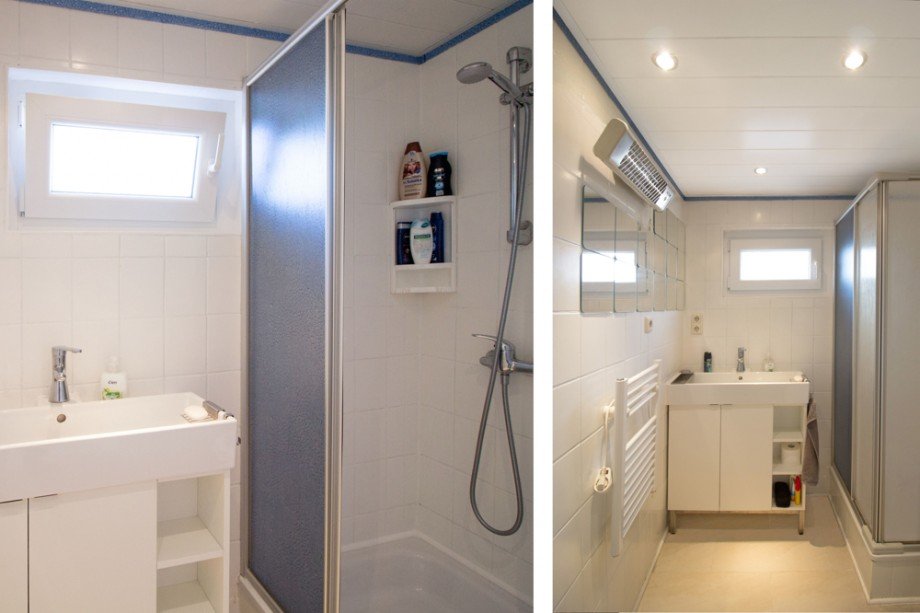 Duschbad / WC Ferienhaus Lambrechtshagen / Sievershagen