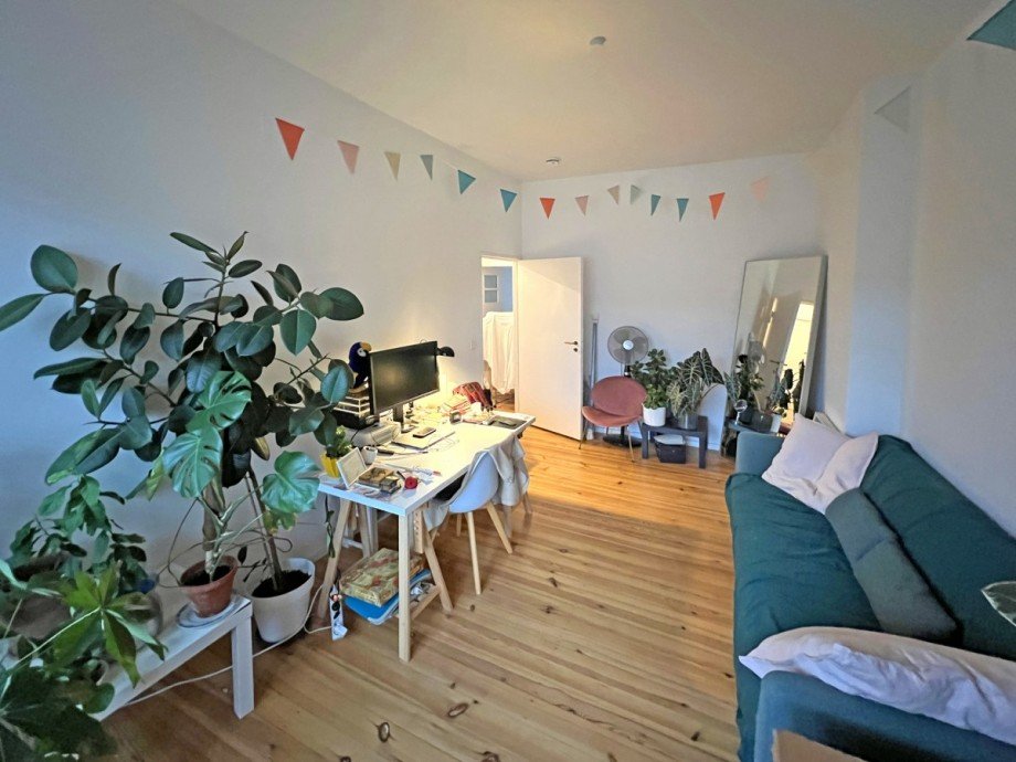 Wohnzimmer Etagenwohnung Berlin