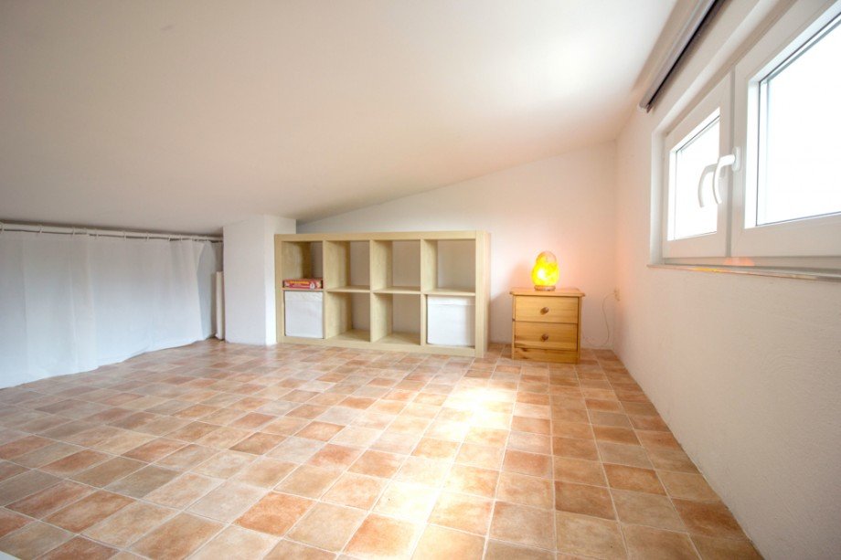Nutzfl�che im Spitzboden / Schlafboden Ferienhaus Lambrechtshagen / Sievershagen