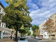 Blick in die Stra�e Wohnlich und apart ! Altbau - City Quartier im Kiez - Interessant auch f�r Kapitalanleger !