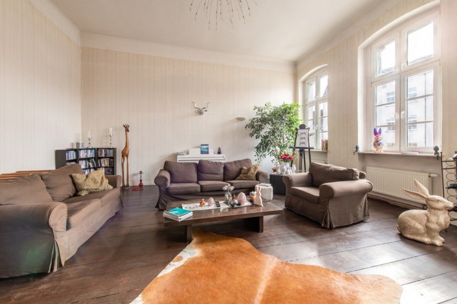 Wohnzimmer Etagenwohnung F�rstenwalde/Spree