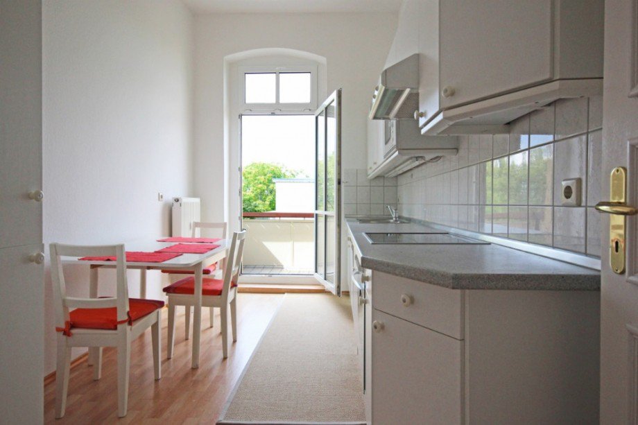 K�che mit Balkon Etagenwohnung Berlin Treptow