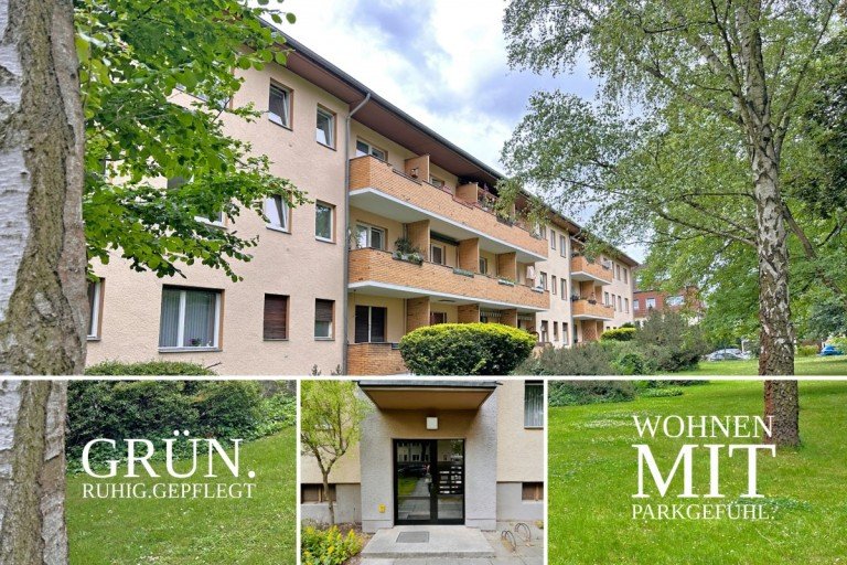 Marienfelde mit Parkfeeling Berlin / Marienfelde Etagenwohnung Licht. Luft. Lebensqualit�t! Bezugsfreie 3,5-Zimmer-Wohnung mit Balkon im gr�nen Marienfelde