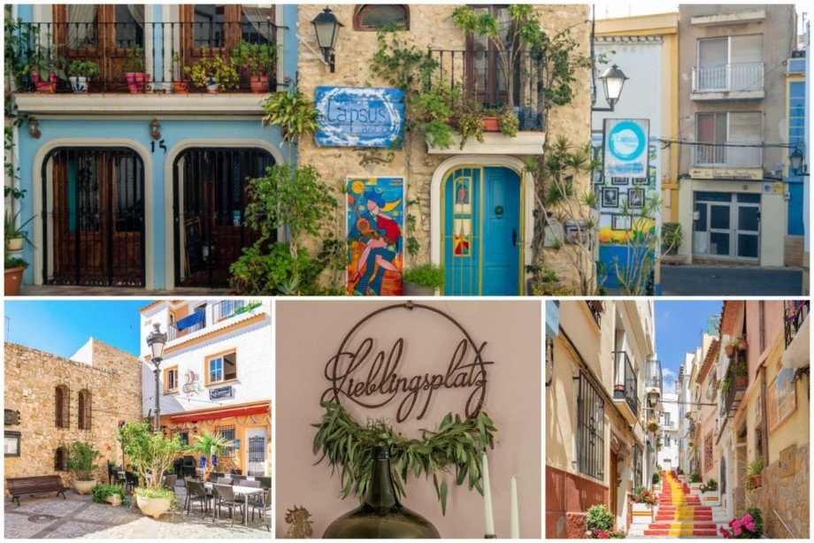 Calpe Altstadt - bunt, liebenswert, historisch Maisonettewohnung Calpe