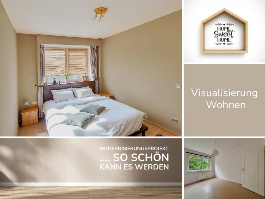 Visualisierung Wohnen Etagenwohnung Berlin / Marienfelde