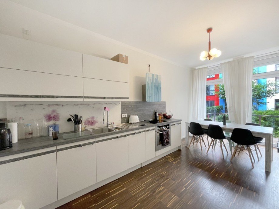 Essplatz mit fantastischem Gartenblick Etagenwohnung Berlin