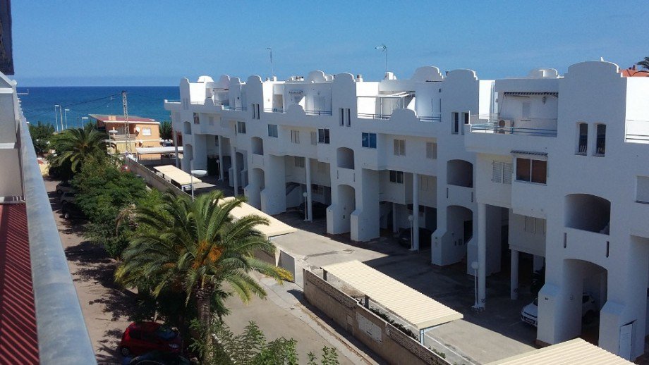 Aussicht Richtung Meer Etagenwohnung Denia