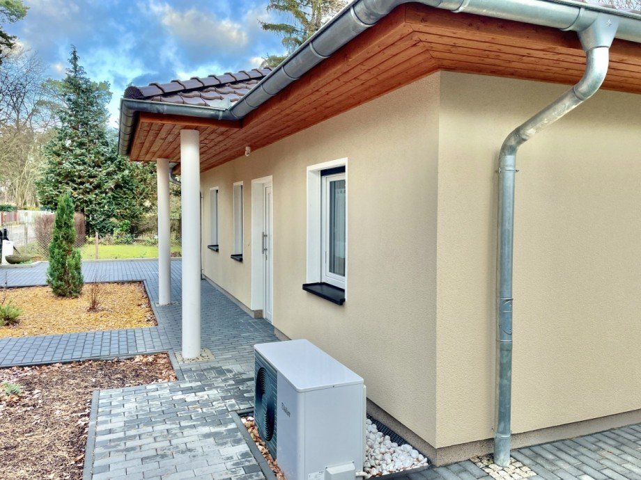 Ansicht Eingang Bungalow Rangsdorf