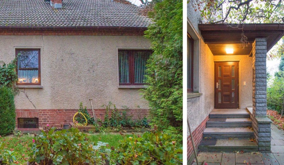 Collage Einfamilienhaus Sch�nefeld