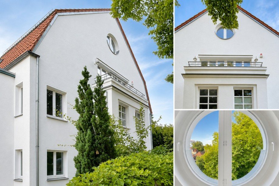 Collage Au�enansicht Maisonettewohnung Berlin