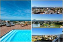 Dachterrasse mit Pool & 360 Grad Panoramablick EIN ST�CK VOM PARADIES .... Traumhaftes Penthouse am Meer mit Dachterrasse & Pool