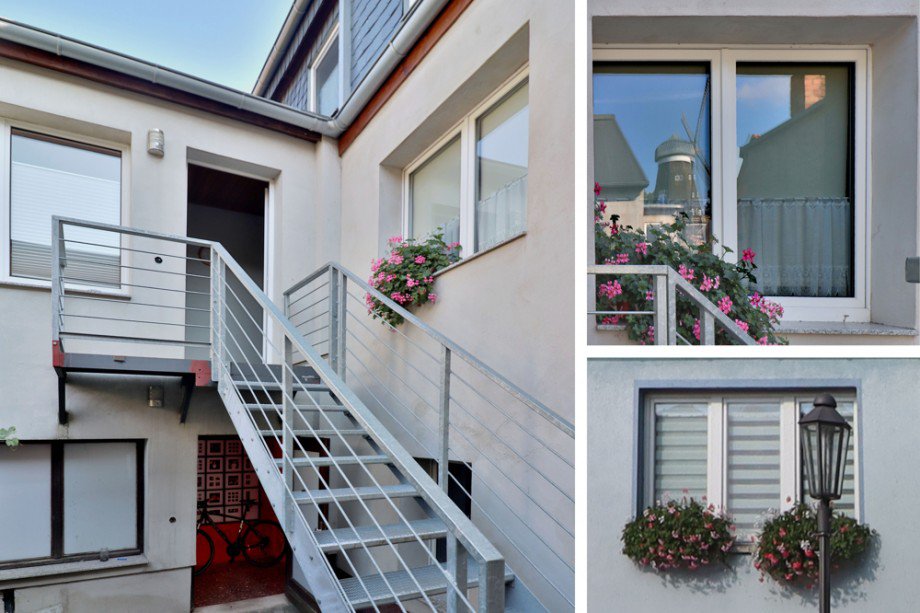 Detail VH Hofansicht Mehrfamilienhaus R�bel/M�ritz