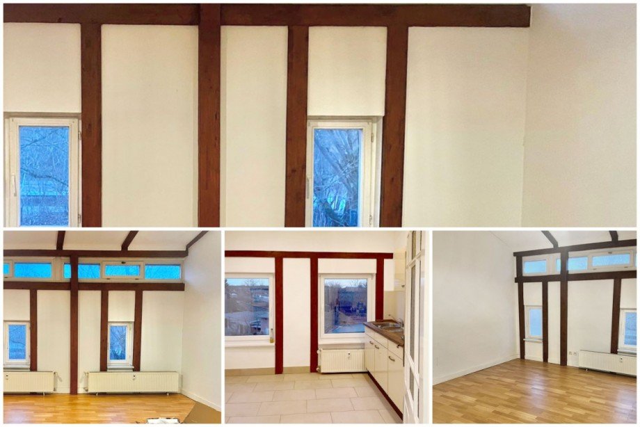 Collage Ausstattung Mehrfamilienhaus Malchow