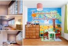 Collage Kinderzimmer Landhaus mit viel Platz auf 3 Etagen **8 Zimmer + 2 Hobbyr�ume** gro�er Garten in S�dlage!!