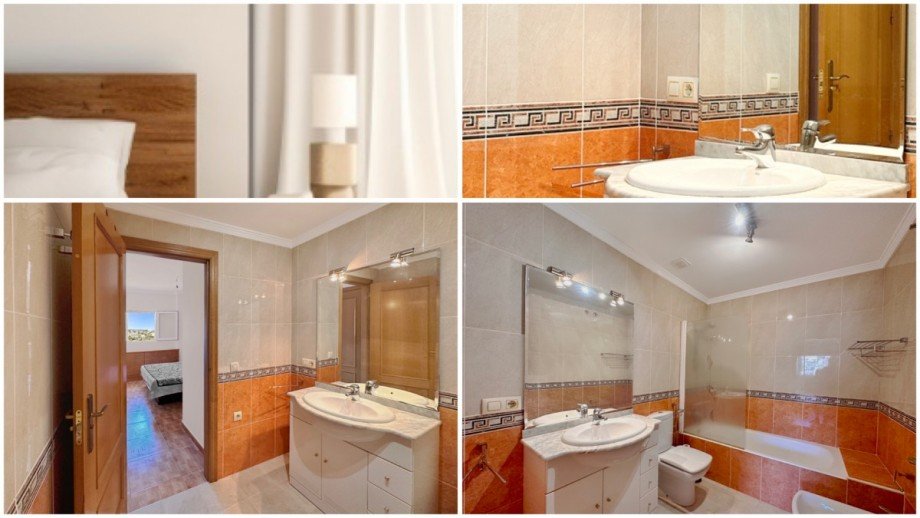 Badezimmer 1 Maisonettewohnung Calpe