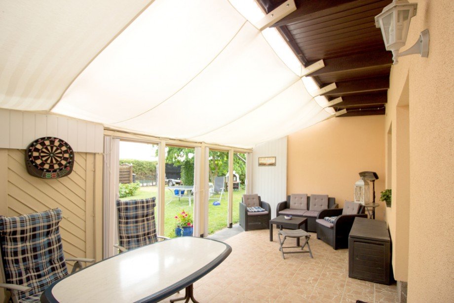 gro�e Terrasse Ferienhaus Lambrechtshagen / Sievershagen
