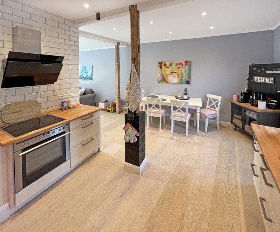 Offene K�che.. Stadthaus Plau am See