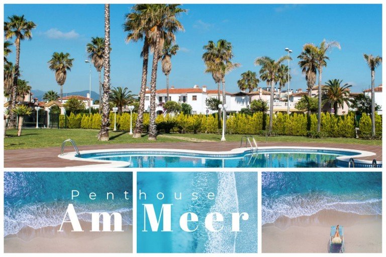 Penthouse am Meer Oliva - Valencia Penthousewohnung EIN ST�CK VOM PARADIES .... Traumhaftes Penthouse am Meer mit Dachterrasse & Pool