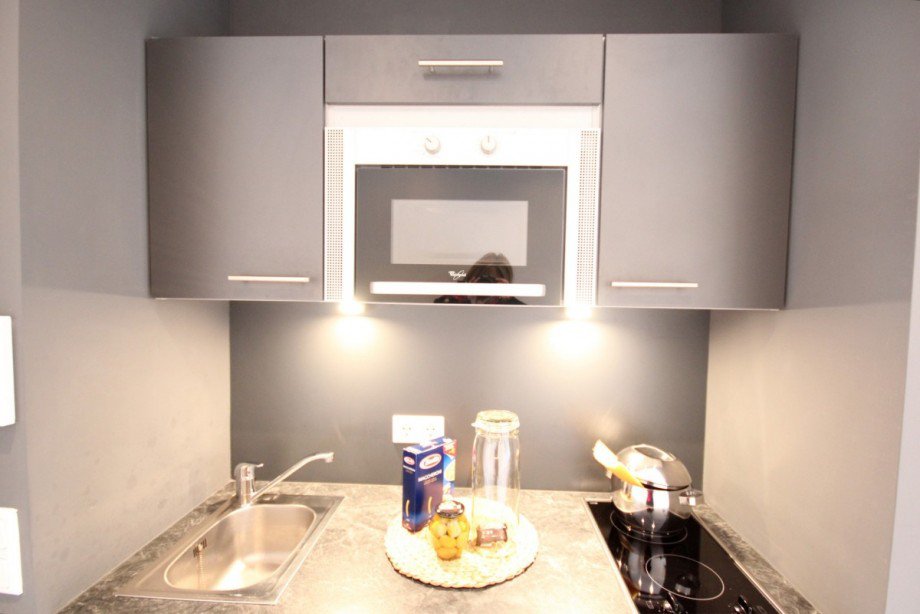 K�che- Wohnbeispiel 1 Etagenwohnung Berlin Lichterfelde